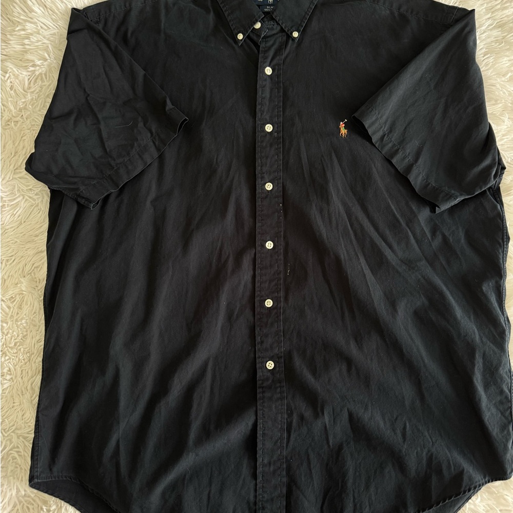Polo by Ralph Lauren Black Button Down Shirt